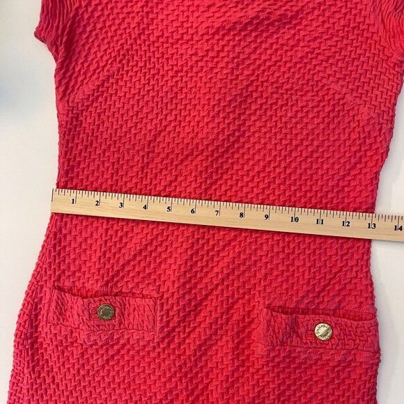 Lilly Pulitzer Coral Pink Coco Dress Women’s Size XS Small - Picture 12 of 12